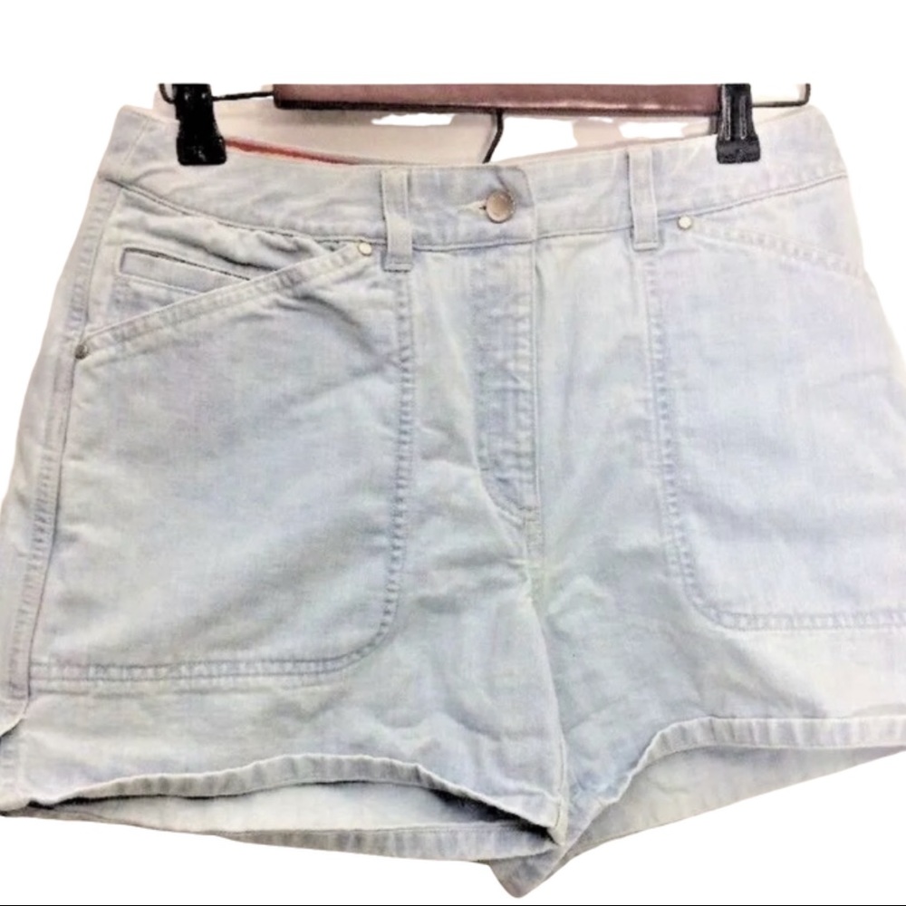 4/$25 Sale Denim Blue Jean shorts Snap Flap Pocket